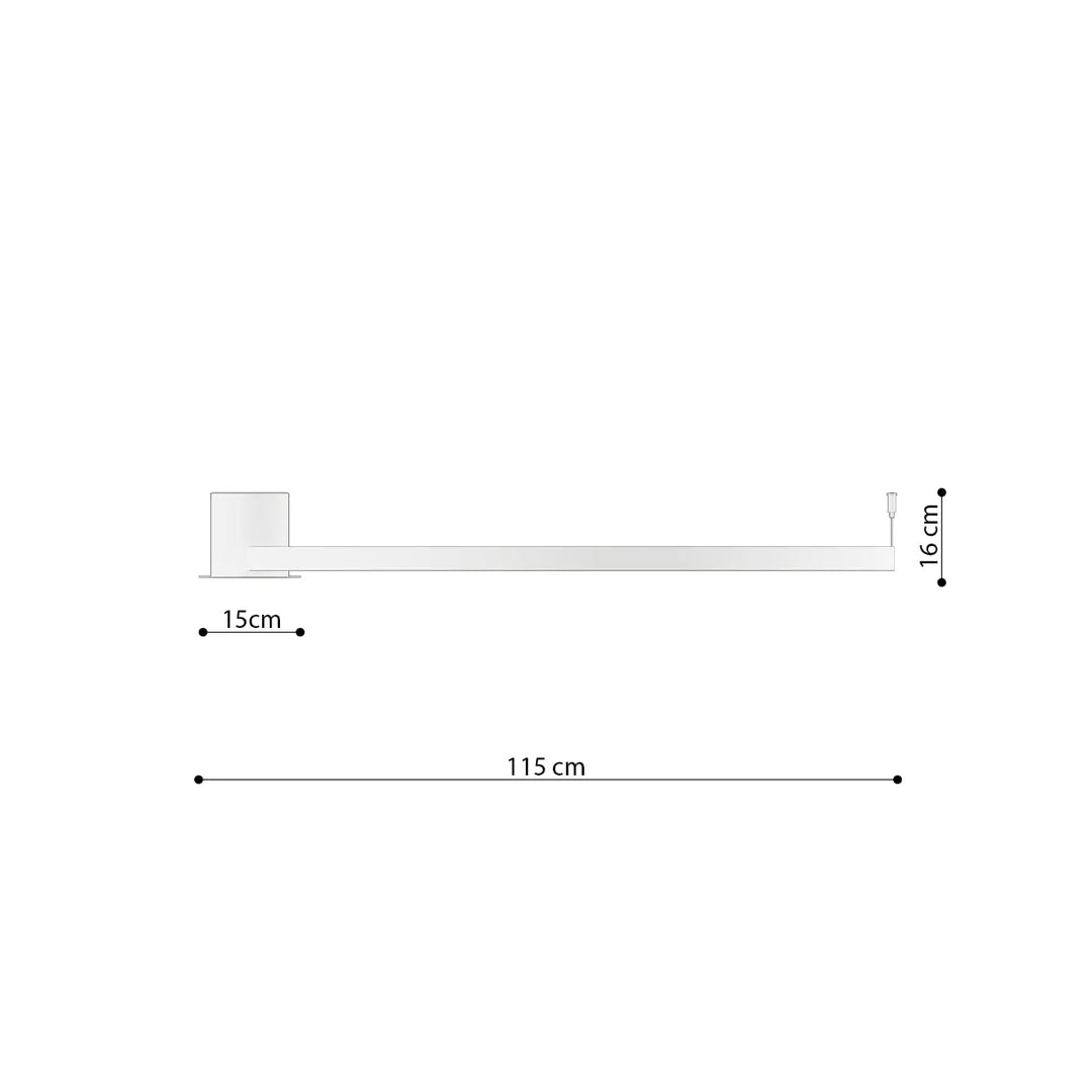Luminaire plafonnier rio 110 beige en aluminium allient élégance avec anneaux led et profil minimaliste 15x16 cm