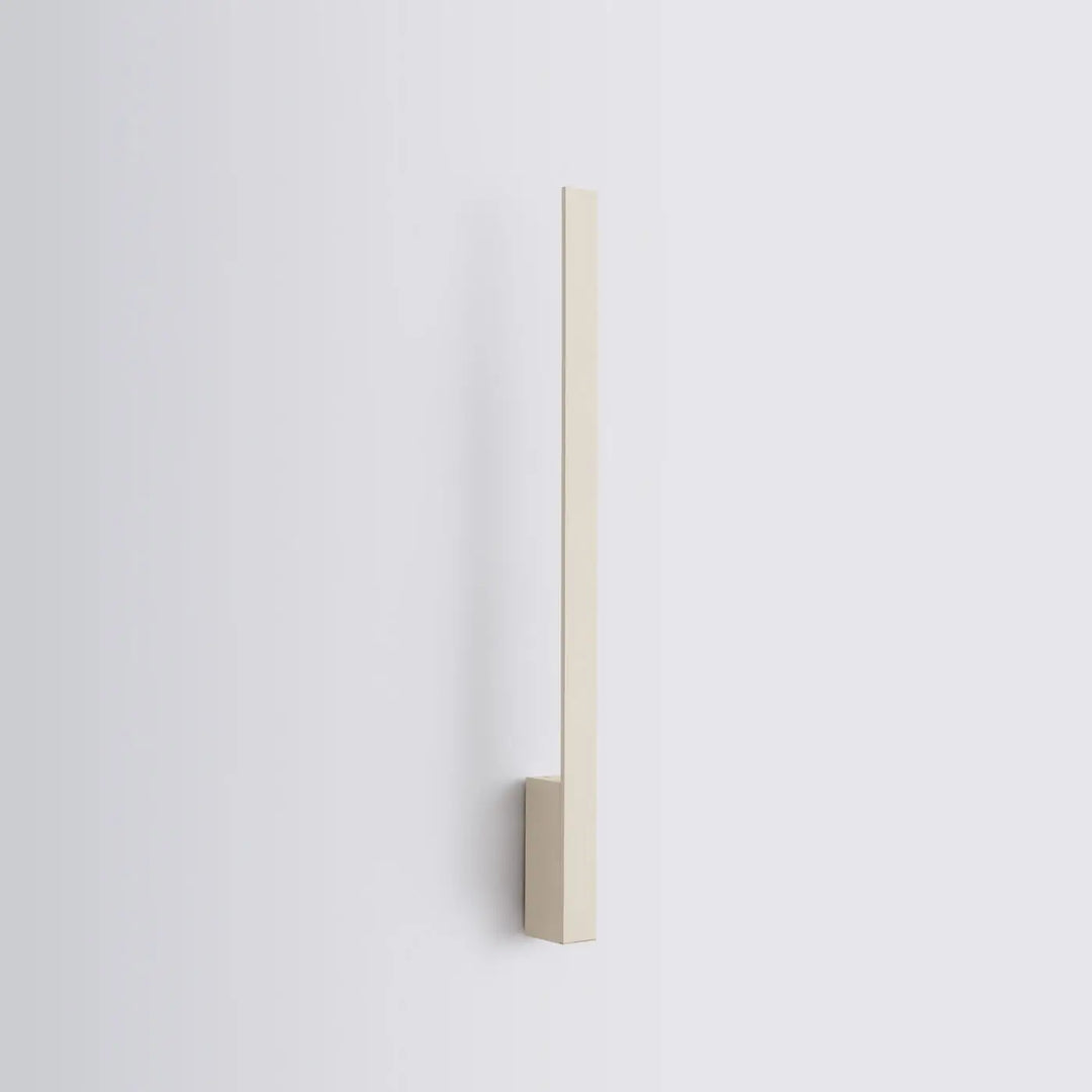 Applique murale lahti 70 led 3000k beige minimaliste en forme rectangulaire murale lahti allie design moderne
