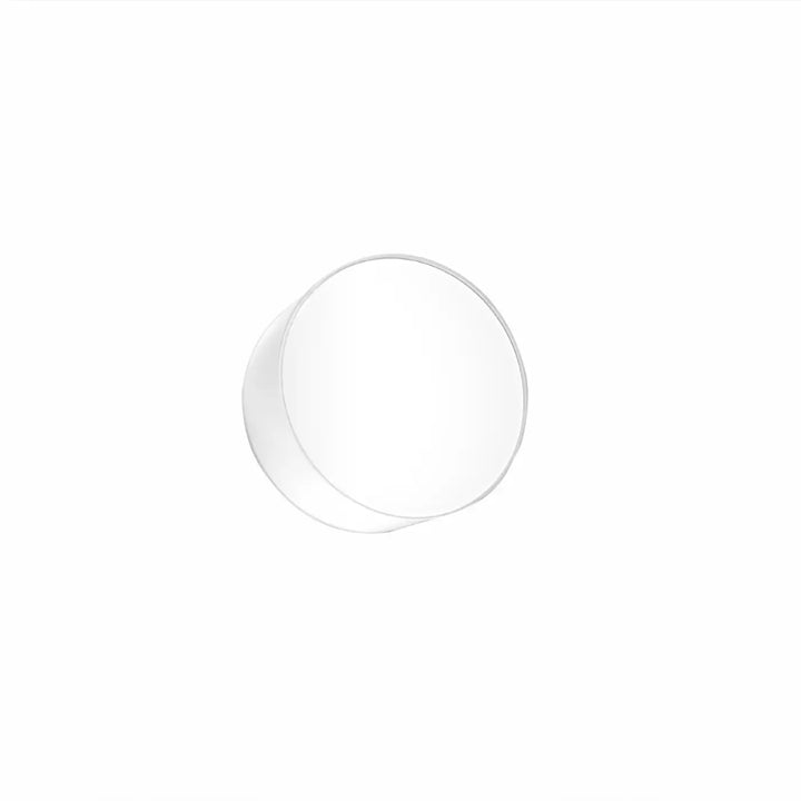Plafonnier rond en verre clair avec forme riche et design minimaliste pour éclairage polyvalent arena blanc