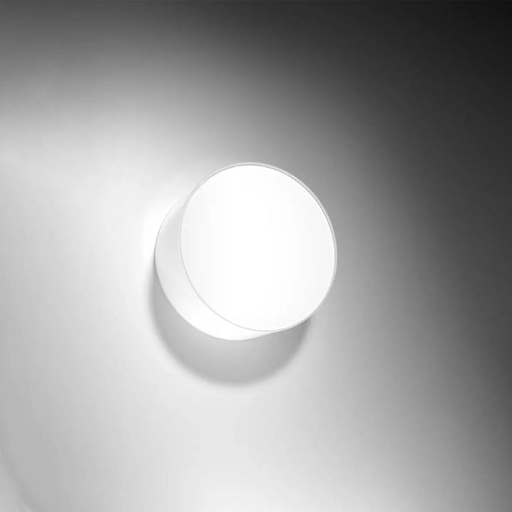 Plafonnier rond blanc minimaliste luminaire plafonnier arena avec forme riche pour éclairage polyvalent moderne