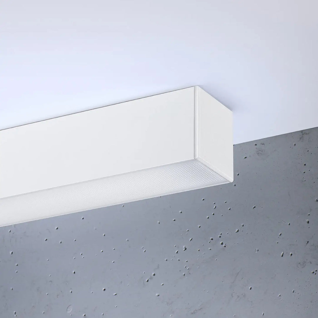 Luminaire plafonnier pinne 118 4000k blanc avec diffuseur texturé pour paramètres d’éclairage modernes collection pinne