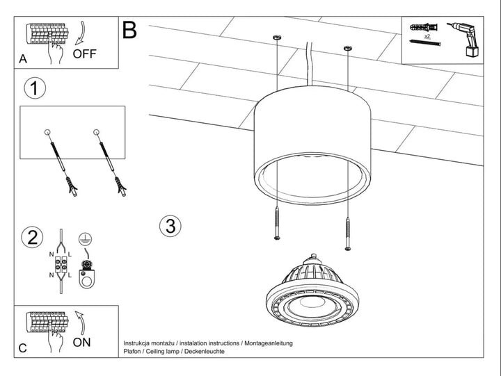 Luminaire plafonnier basic 1 en bois naturel avec lampe cylindrique moderne et led intégrée pour sentez mieux