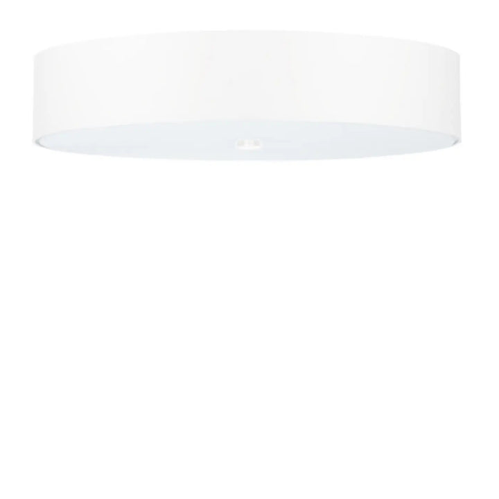 Luminaire plafonnier skala 60 blanc avec design cylindrique minimaliste pour une décoration élégante plafond minimaliste