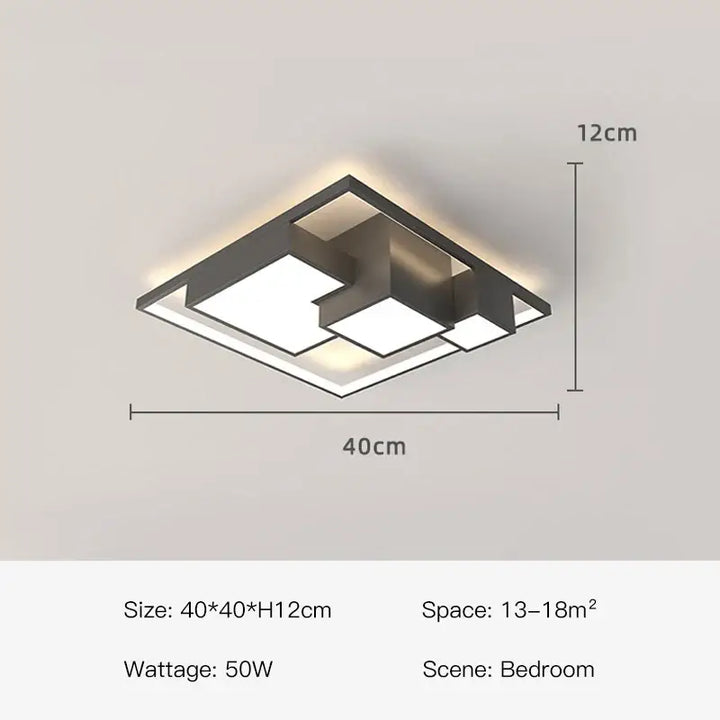 Luminaire plafonnier contemporain design moderne chic