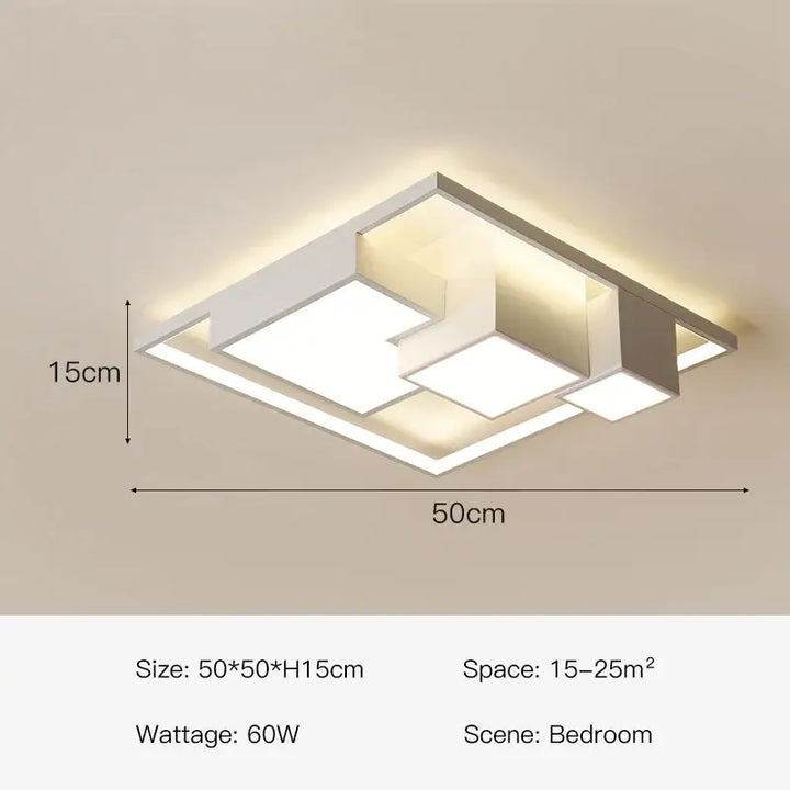 Luminaire plafonnier contemporain design moderne chic