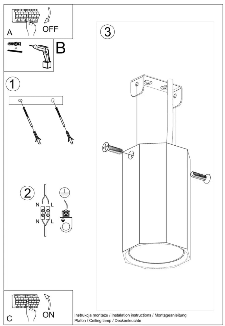 Luminaire plafonnier zeke 10 en bois chêne avec finition métallique et support vissé style loft bois s’intégrera parfaitement