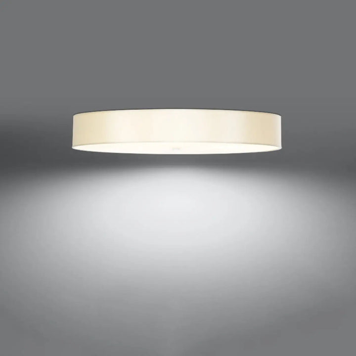 Luminaire plafonnier skala 100 blanc crème avec finition mate pour un plafond skala minimaliste et décoration élégante