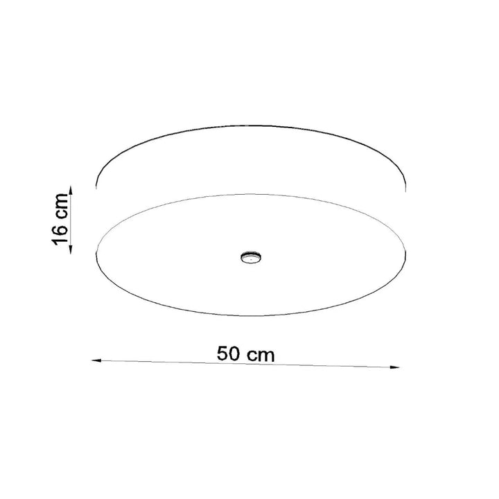 Plafonnier skala 50 blanc avec design minimaliste pour décoration élégante et plafond minimaliste
