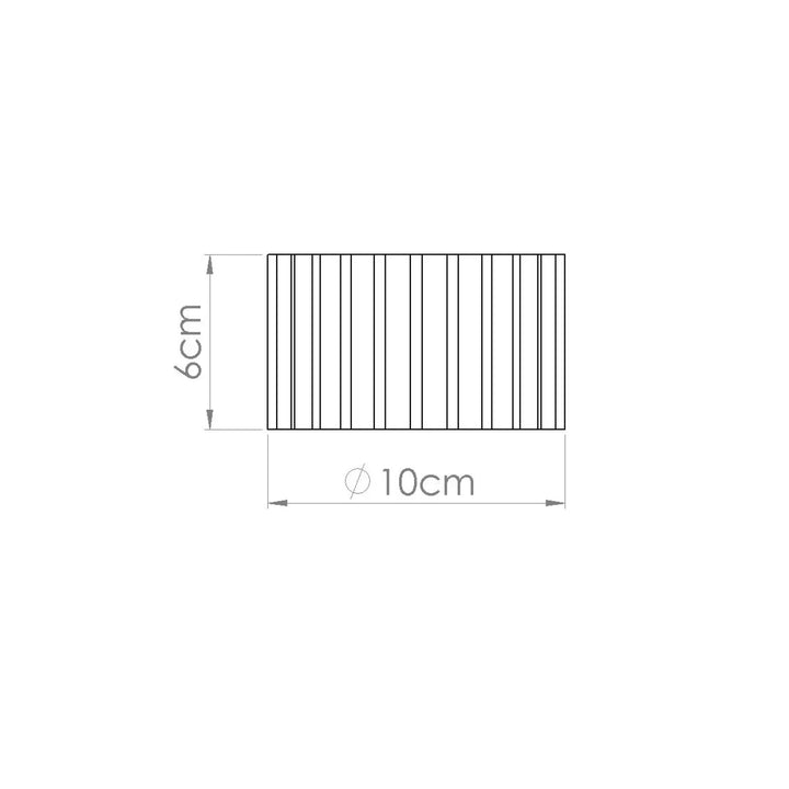 Luminaire plafonnier aura 1 rouge ochra avec forme unique inspirée et surface à rainures verticales minimaliste