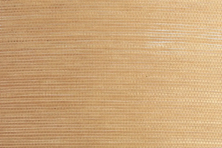 Luminaire plafonnier mesh tissu caramel avec tapis beige en tissu caramel diffuse à tissage uniforme serré