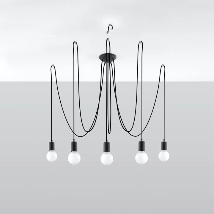 Lustre noir éteint