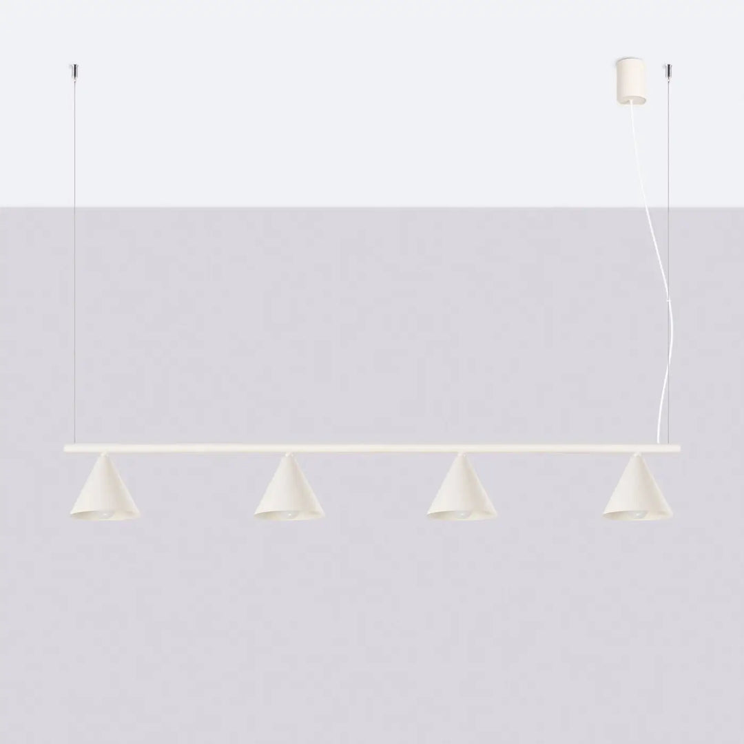 Lustre beige éteint