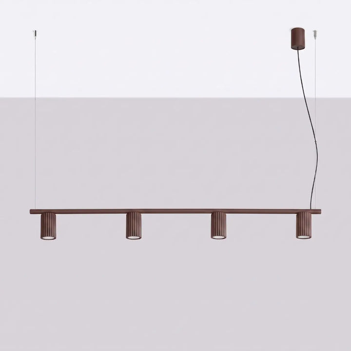 Lustre marron éteint