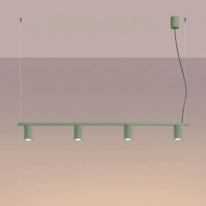 Lustre sauge allumé