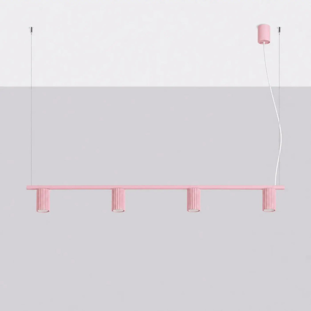 Lustre rose éteint