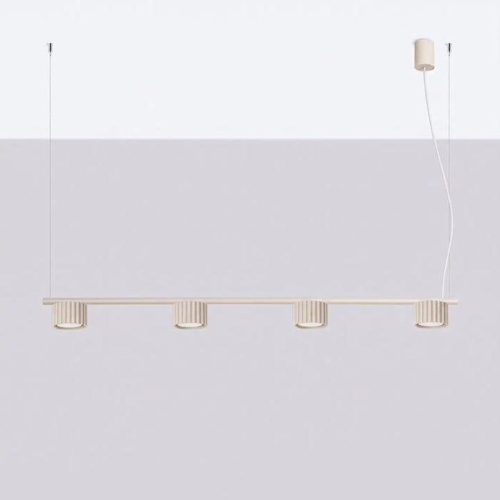 Lustre beige éteint