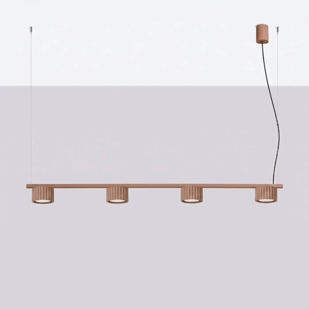 Lustre moka éteint