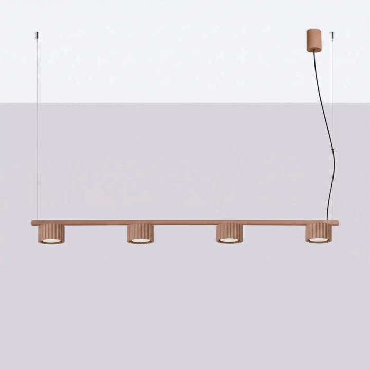 Lustre moka éteint