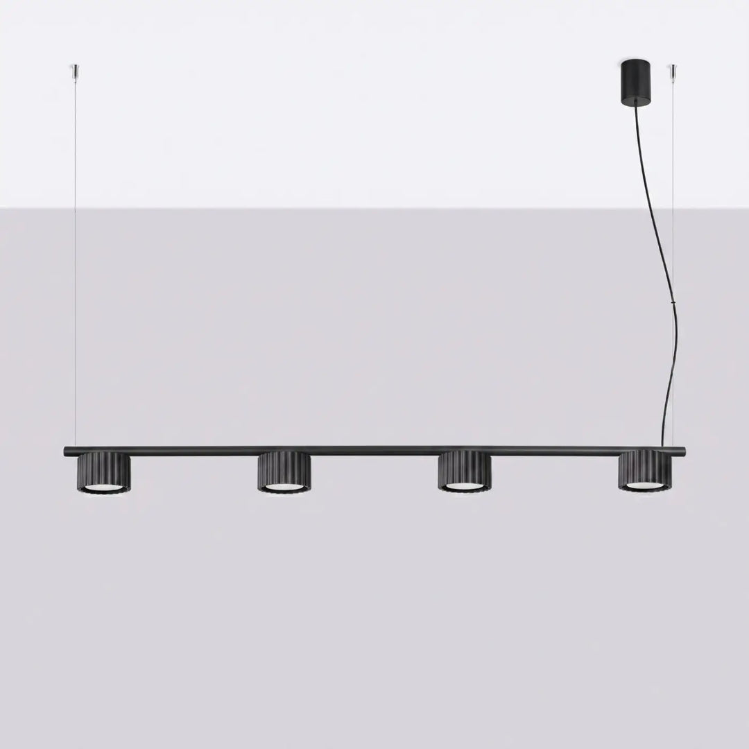Lustre noir éteint