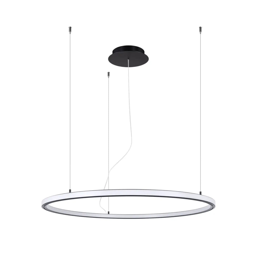 Lustre RISA noir vue d'ensemble
