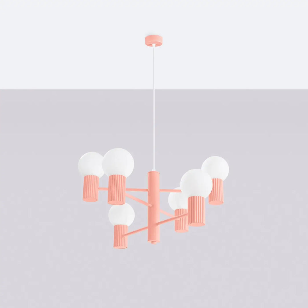 Lustre pêche éteint