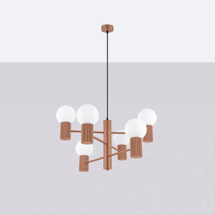 Lustre moka éteint