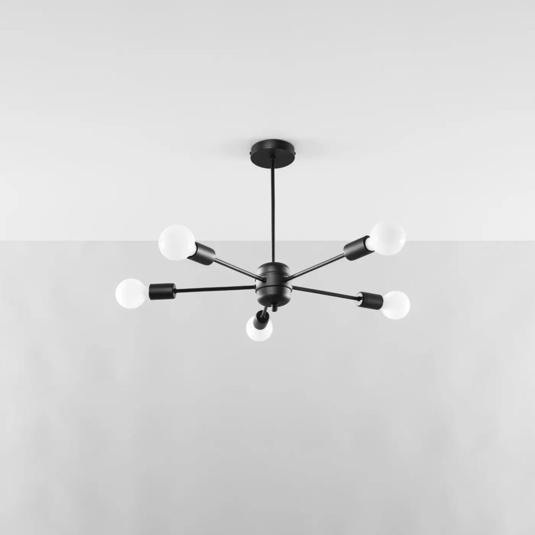 Lustre noir éteint