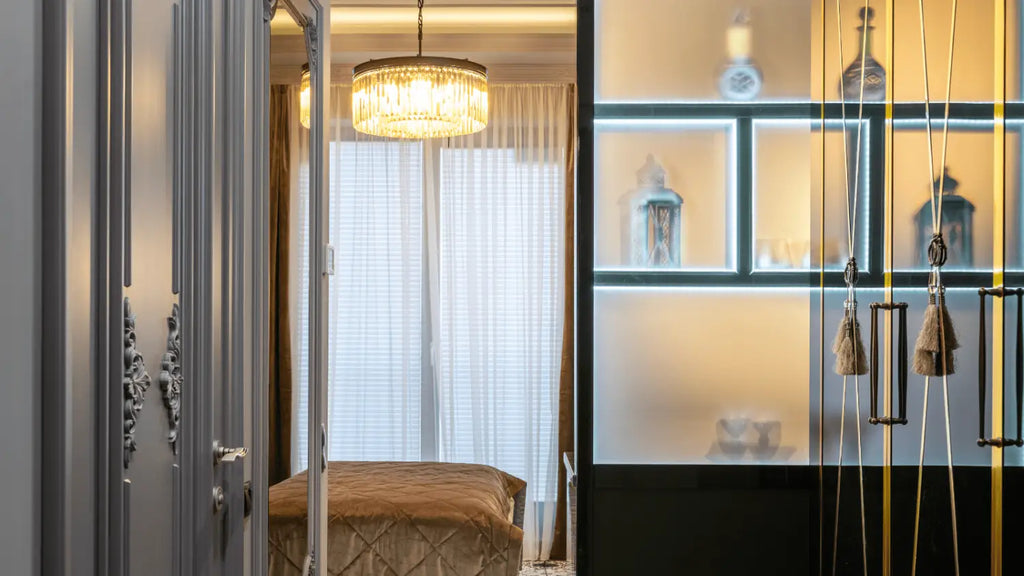 Installation et entretien d’un lustre en verre