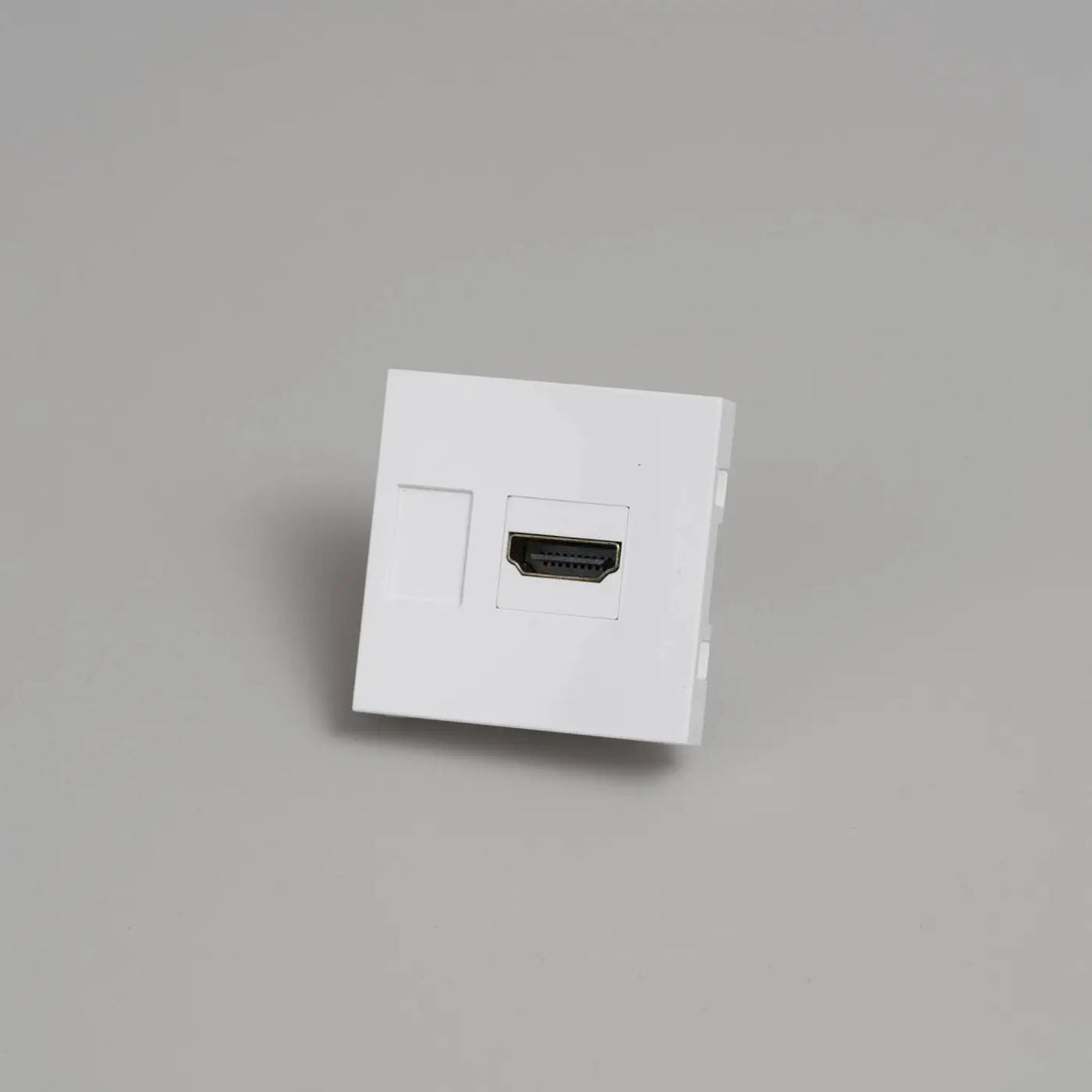 Module HDMI blanc Buster + Punch #couleur_blanc