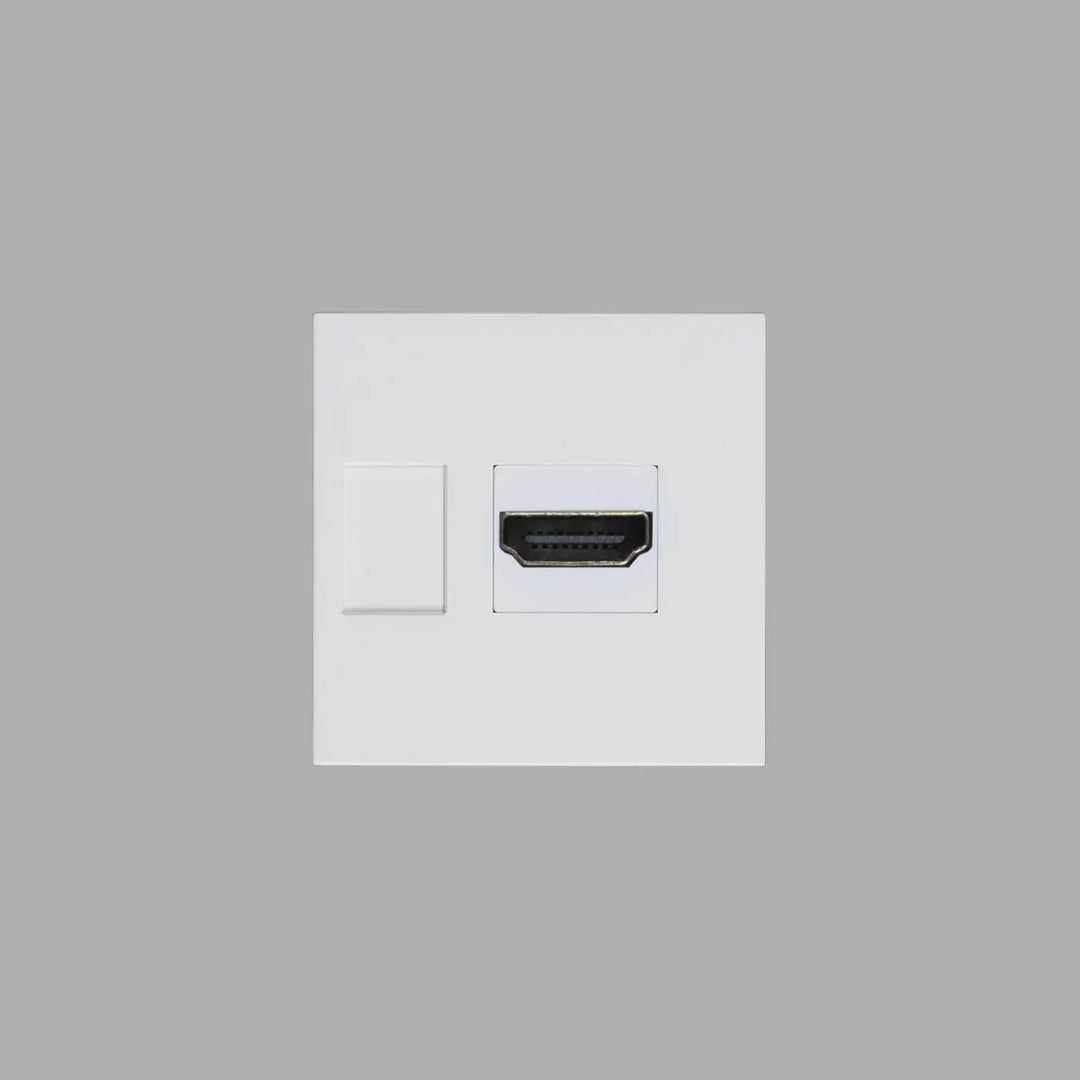 Module HDMI blanc Buster + Punch #couleur_blanc