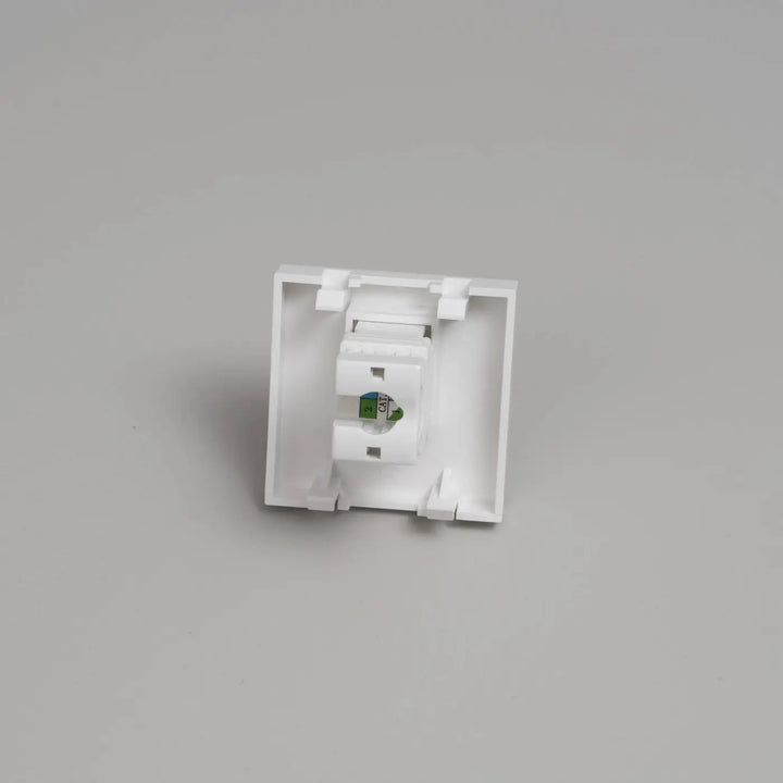 Module téléphone RJ11 blanc Buster + Punch #couleur_blanc