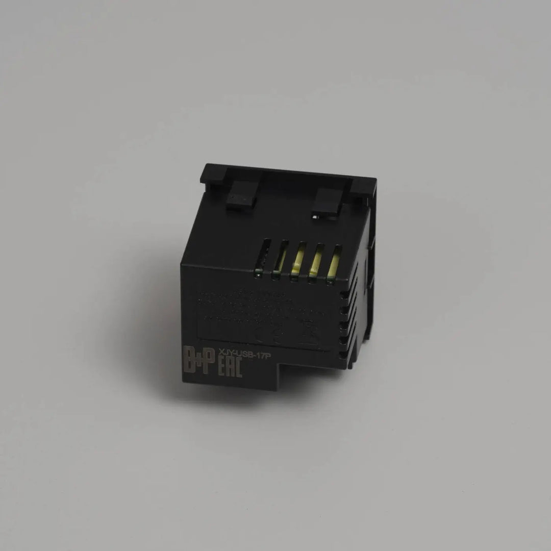 Module USB A + C noir Buster + Punch #couleur_noir