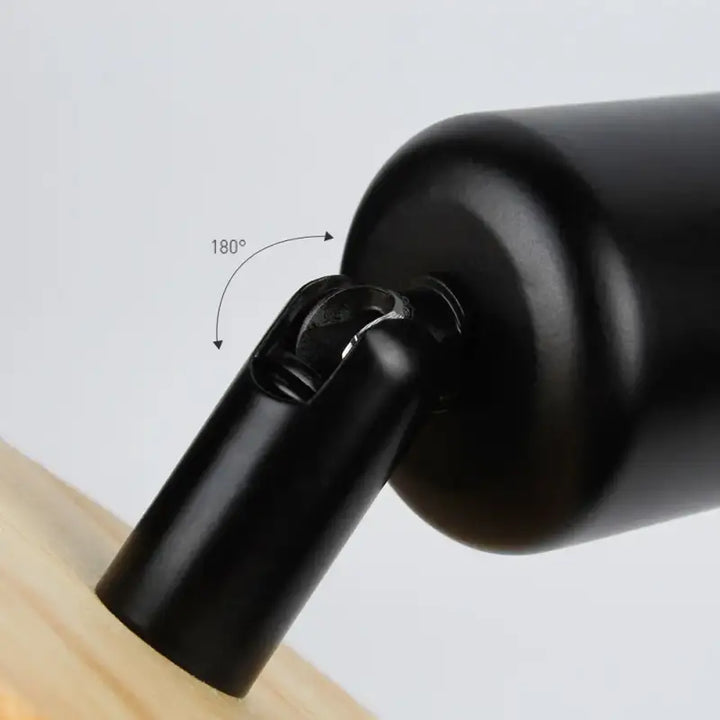 Petit Applique Murale Scandinave À Support En Bois