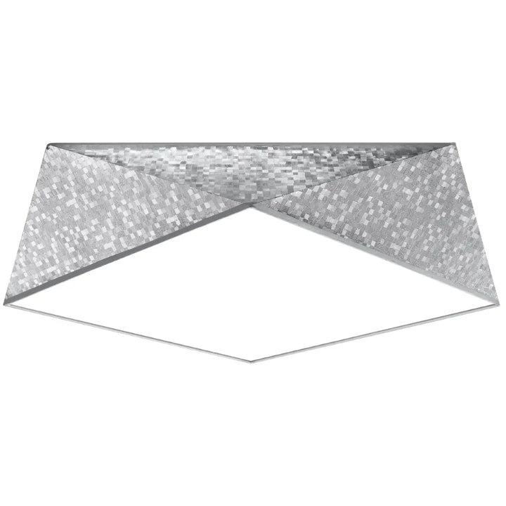 Luminaire plafonnier argent