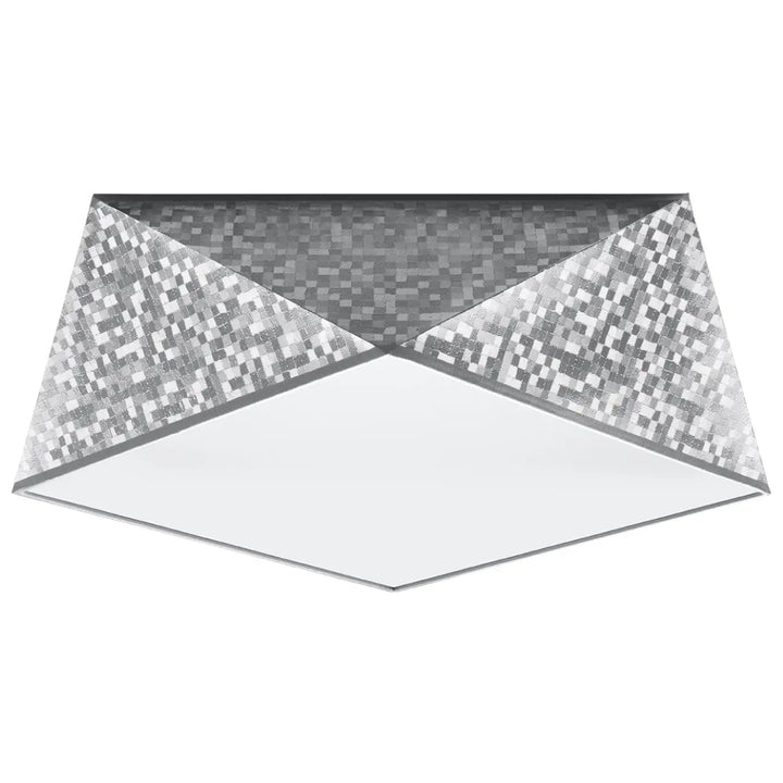 Luminaire plafonnier argent