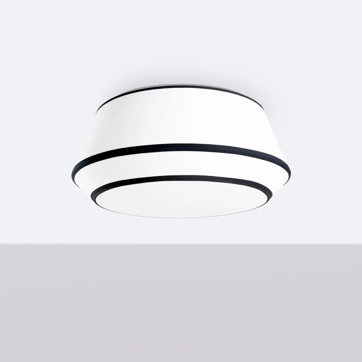 Plafonnier TOP blanc éteinte, au plafond