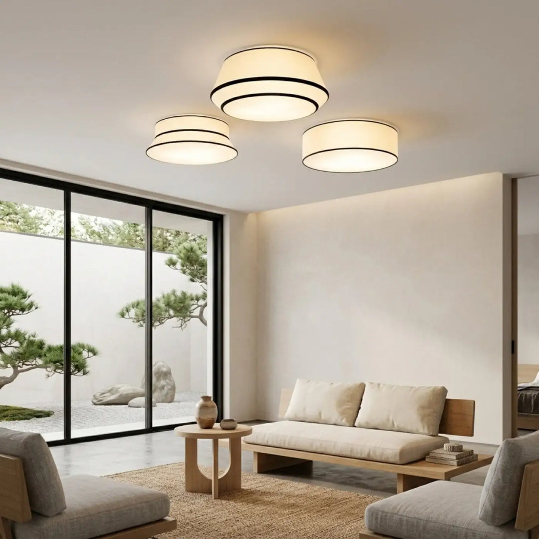 Plafonnier TOP blanc dans un intérieur, autre vue
