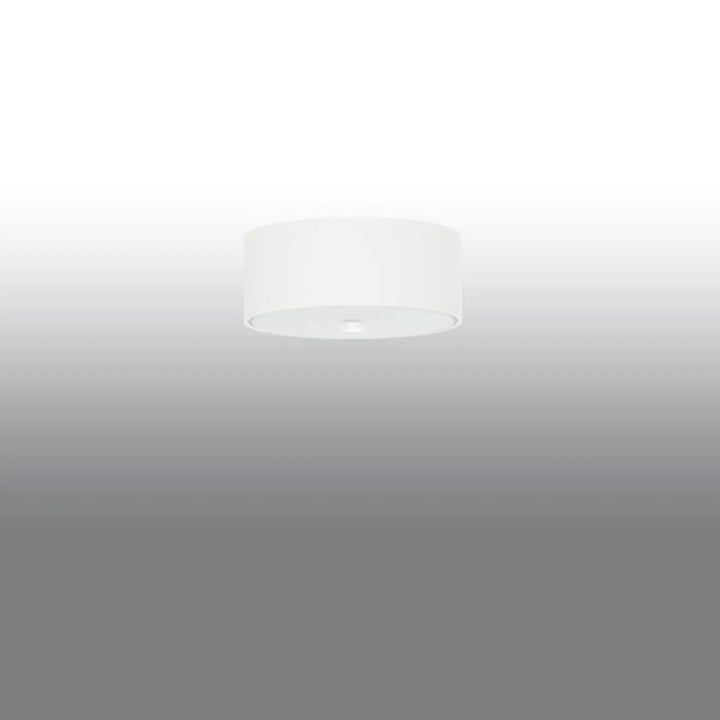 Luminaire plafonnier blanc éteint
