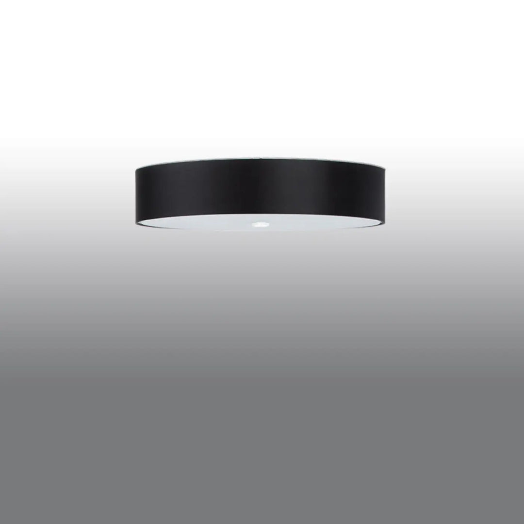 Luminaire plafonnier noir éteint
