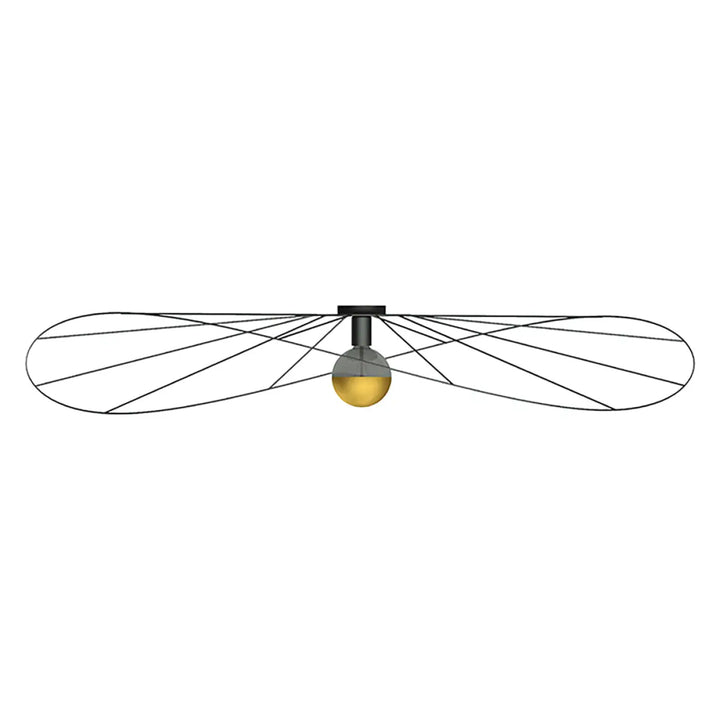 Plafonnier ESKOLA noir vue d'ensemble