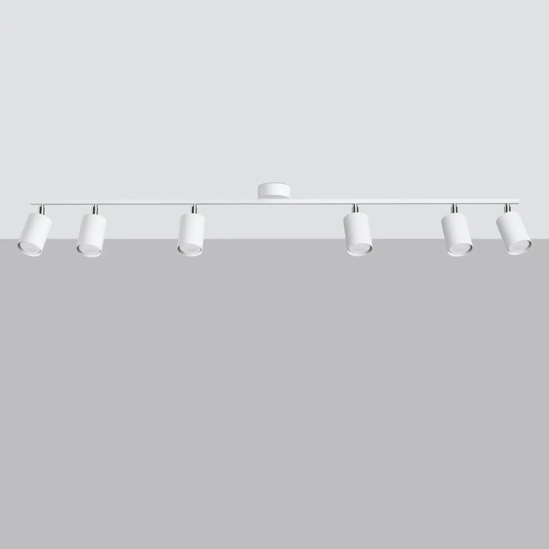 Luminaire plafonnier blanc éteint