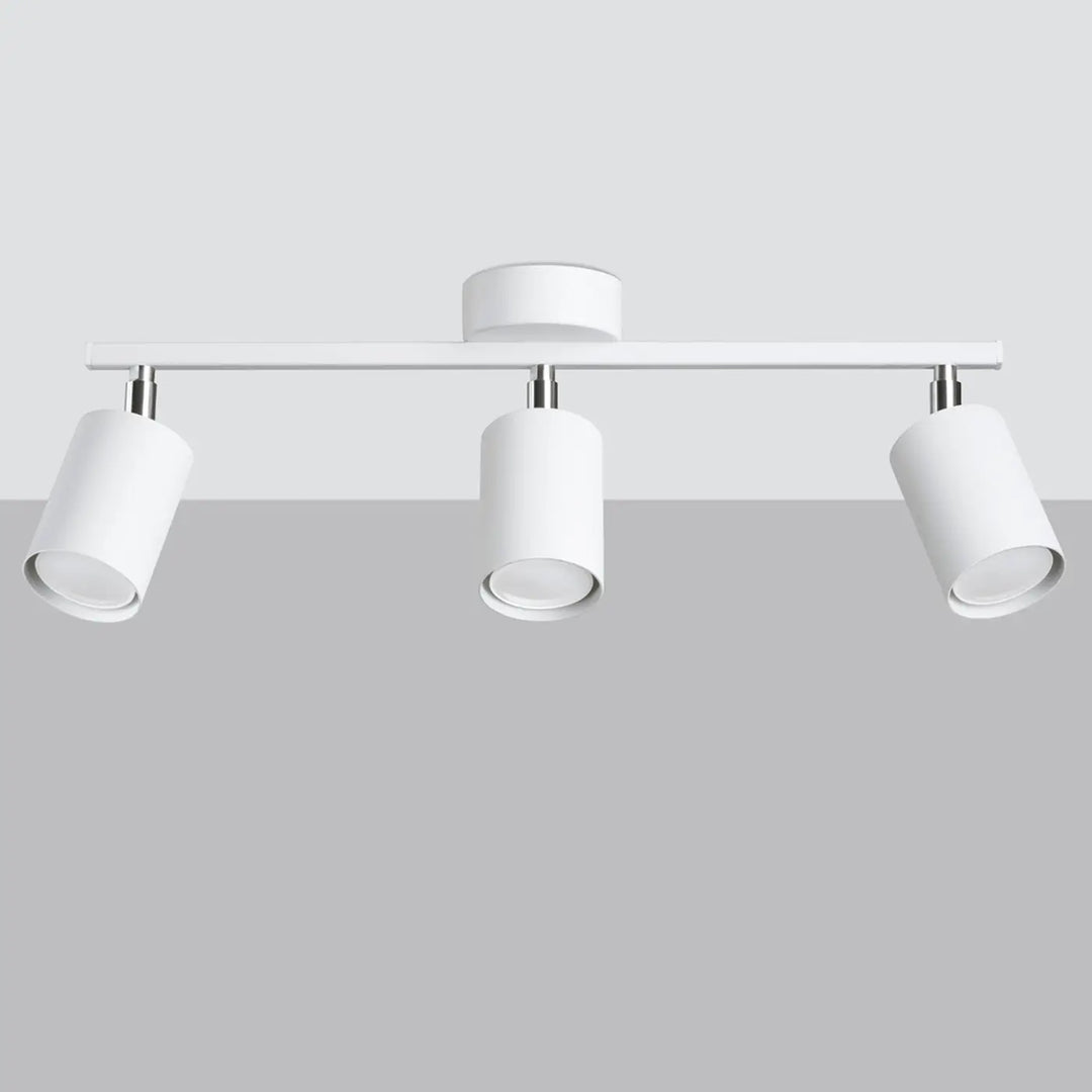 Luminaire plafonnier blanc éteint