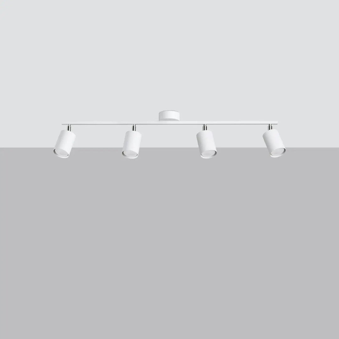 Luminaire plafonnier blanc éteint