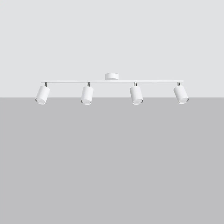 Luminaire plafonnier blanc éteint