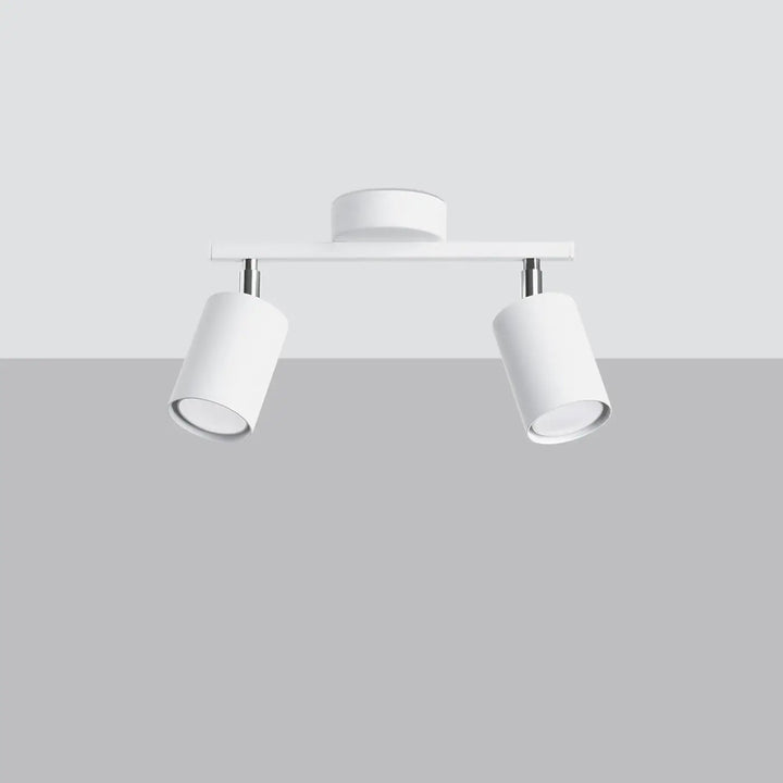 Luminaire plafonnier blanc éteint
