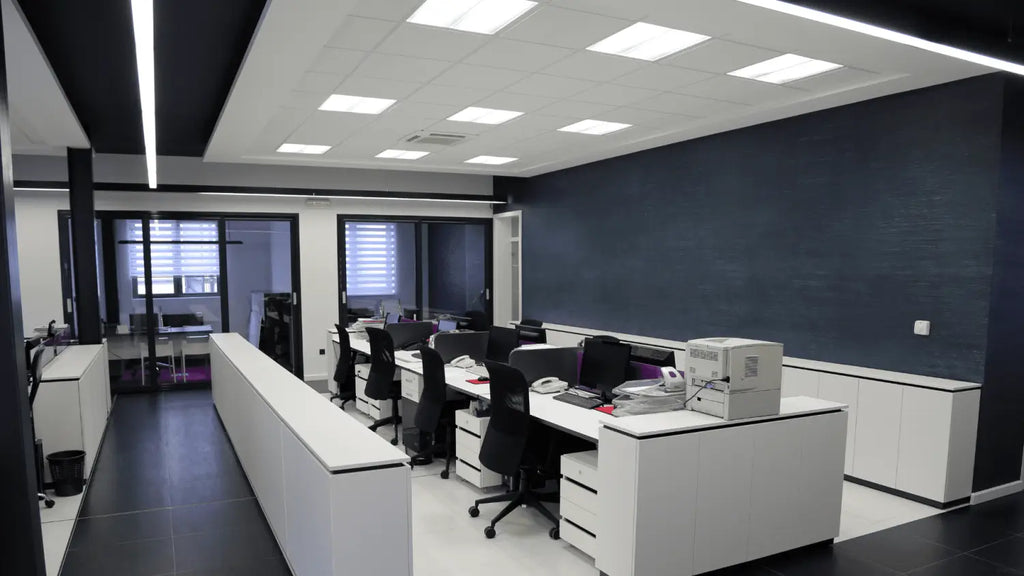 plafonnier bureau led