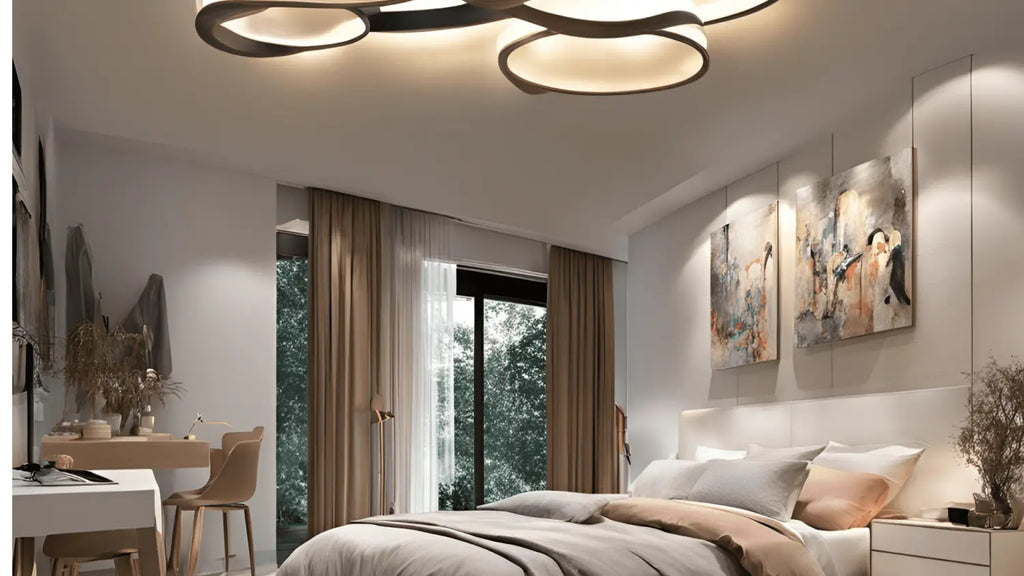 luminaire plafonnier chambre adulte