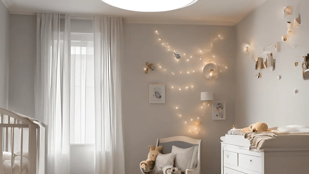 plafonnier chambre bébé moderne