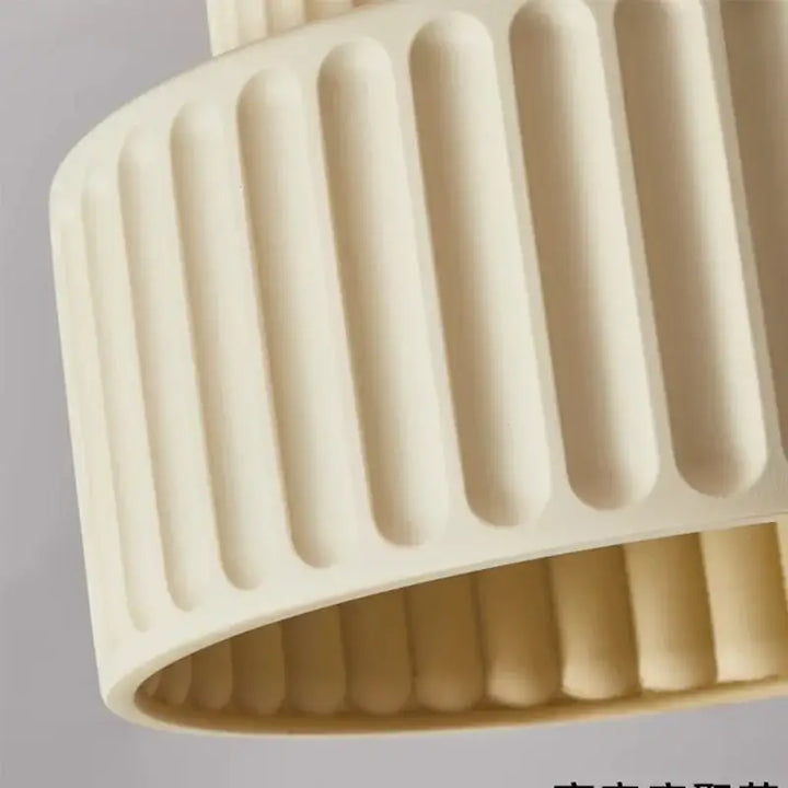 Plafonnier Contemporain Couleur Beige Blanc Vert Élégant