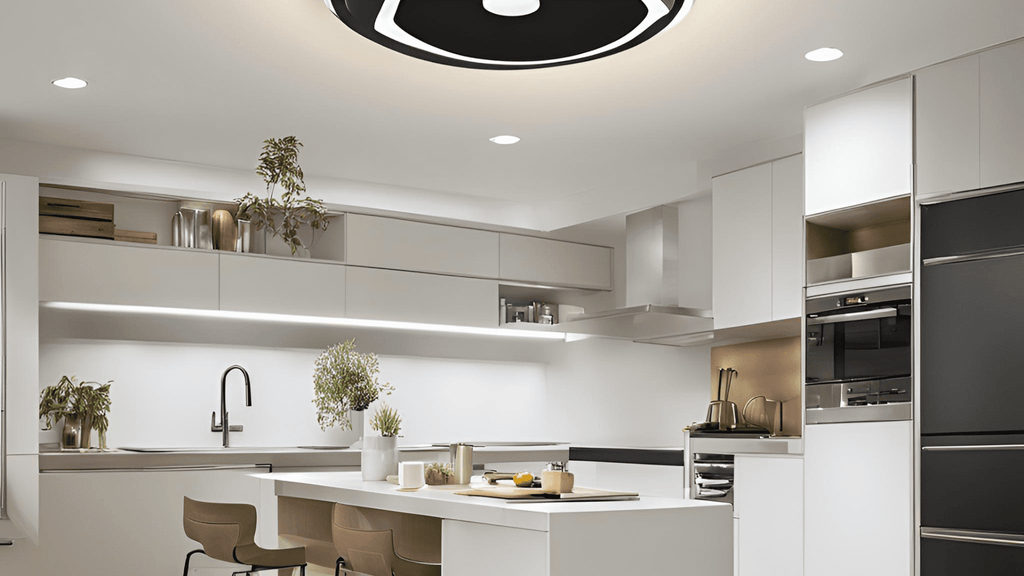 Plafonnier cuisine
